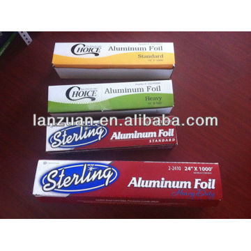 household aluminium foil roll for food catering